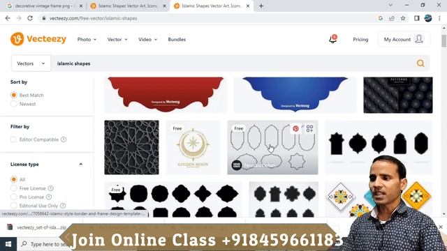 How to download clipart for urdu poster design | Poster Design Part 4