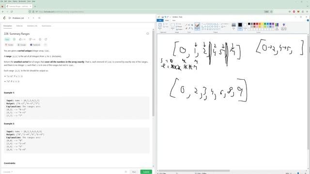Summary Ranges - LeetCode 228- Python