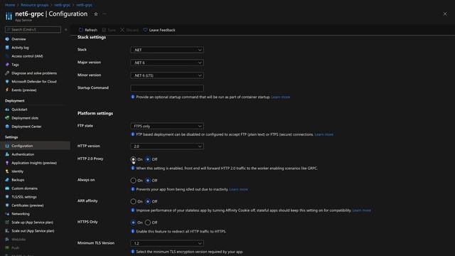 Deploying a .NET gRPC service to Azure App Services | sahansera.dev