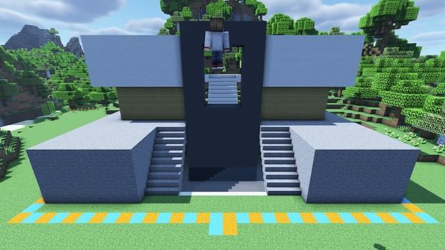 Minecraft: How To Build A Modern Mansion House Tutorial (#36)