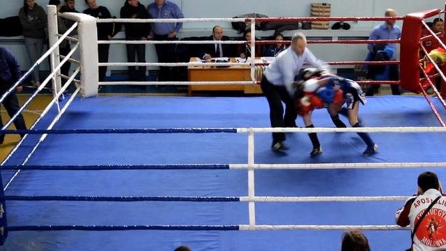 Муай тай.Первый бой Максима в Одессе 2017.4 февраля(1)