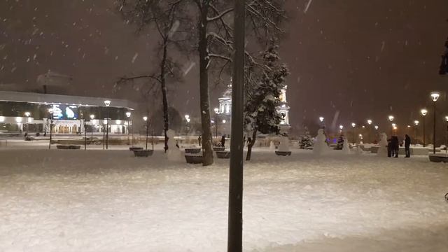Зима 2020 Воронеж