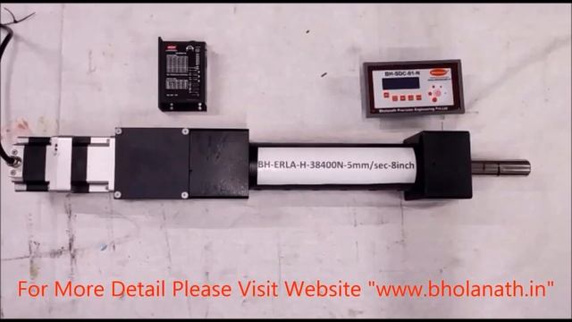 Bholanath | ERSLA | Force  38400N | Push Pull Capacity -1.2 Ton | Max Feed Rate- 0-5 mm/sec | HINDI