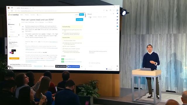 Demo of AI-powered Bing search