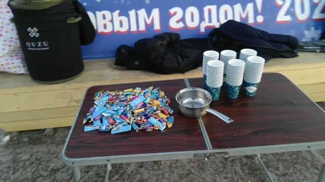 Новогодняя площадь. Владивосток 04.01.2020