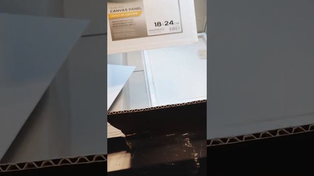 Распаковка посылки с арт материалами / посылка из красного карандаша / unboxing / time-lapse