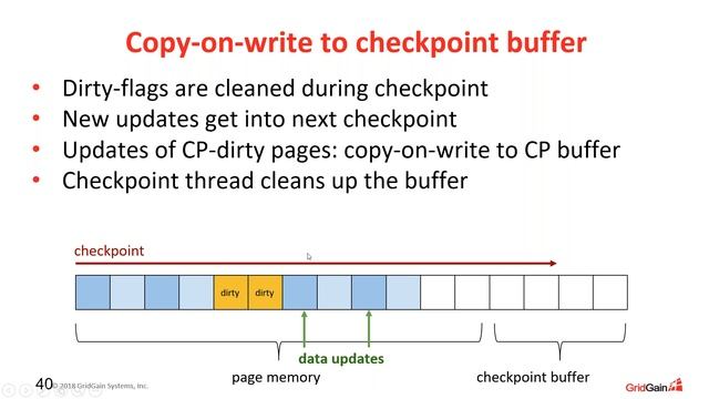 How to make a backup in a distributed system unnoticed