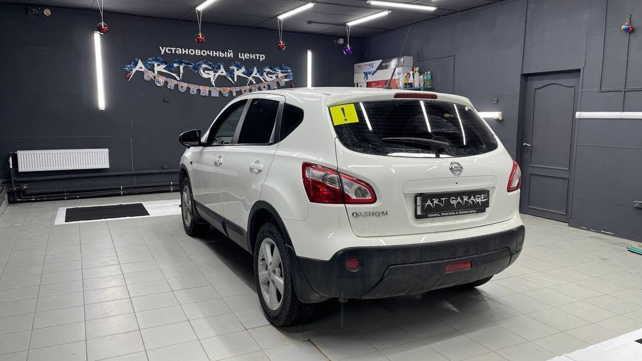 Установка кругового обзора на Nissan Qashqai