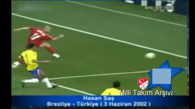 2002 Brezilya Türkiye Hasan Şaş'ın Efsane Golü