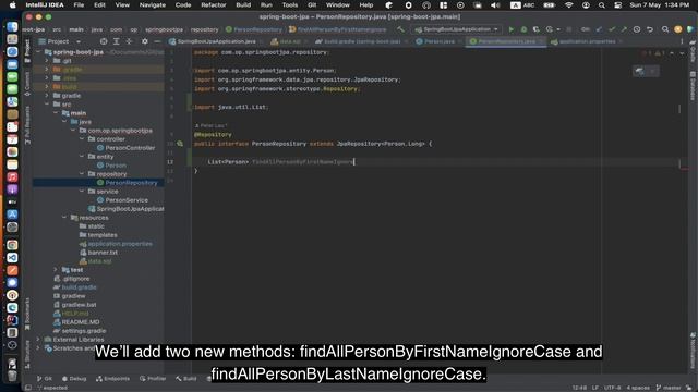How to Customize Repository QUERY Methods in Spring Data JPA | Spring Boot
