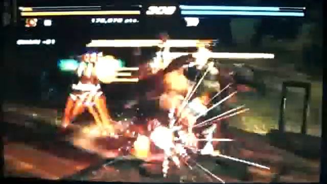 Tekken 6 - Paul (SigmaSudou) and Alisa (CPU) at Nightmare Train (Hard)