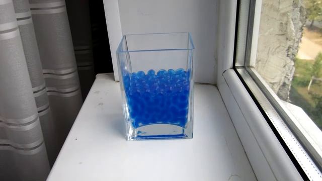 Hydrogel Balls are growing. Timelapse. Canon PowerShot A1200+CHDK,