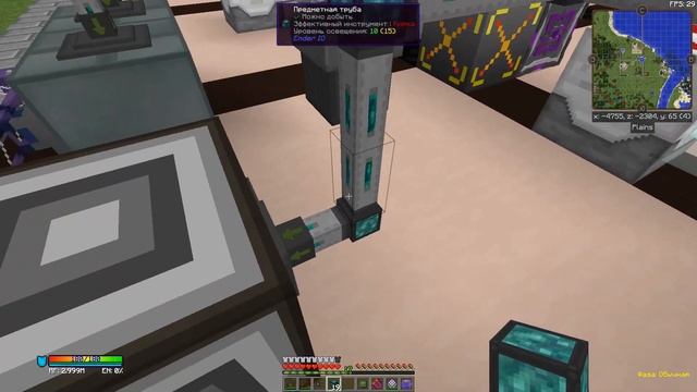#015 | Полная автоматизация переработки руды  | Galaxy (cubixworld.net) | Minecraft