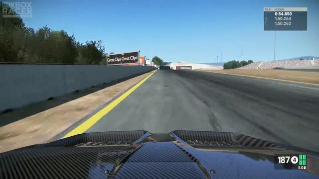Project CARS - One lap  Sonoma - Mitsubishi Lancer Evolution X FQ400