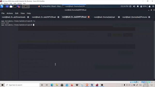 Road Tryhackme