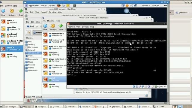 Virtualbox Pxe Enabled tftpconfiguration