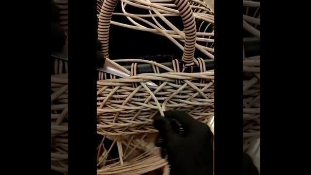 Плетение из ротанга. Узор "Сканди"