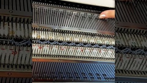 Джемпер разбором 2х2 на 2х фонтурах 5 класс