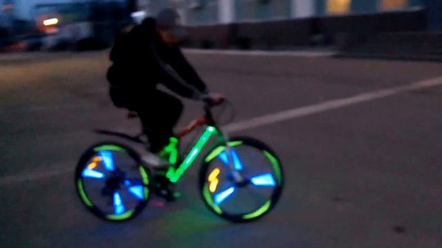Велотюнинг Светодиодная подсветка велосипеда