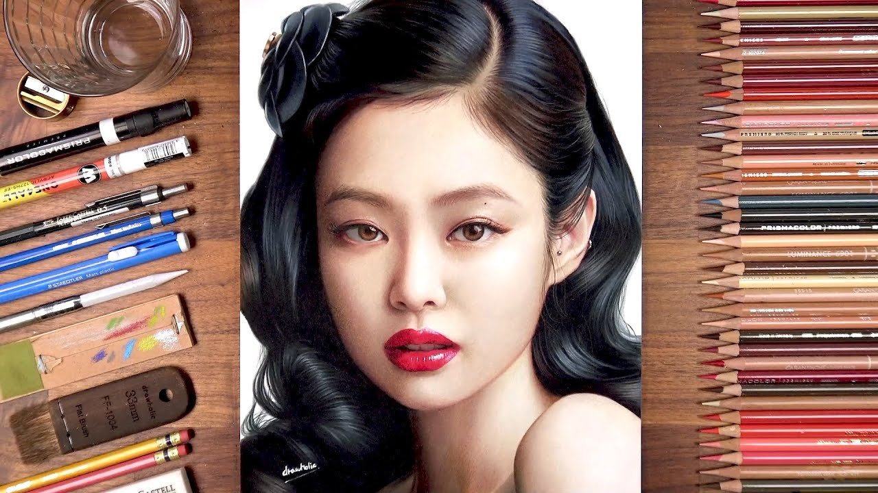 Drawing BLACKPINK Jennie   Drawholic