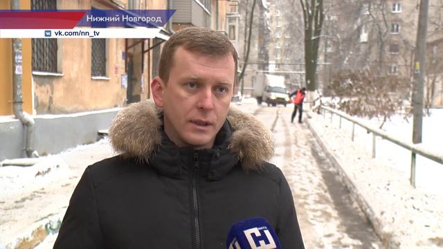 От нижегородцев уже поступали жалобы на гололед на тротуарах и проездах