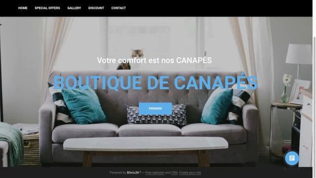 Widget du site | CRM - Bitrix24