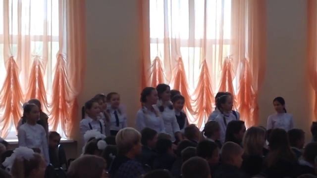 День учителя в Школе №4 г.Железнодорожный 2015