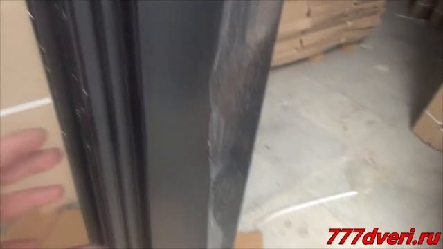 777dveri.ru Омск Антик серебро/Лиственница бежевая Царга Металлическая входная дверь