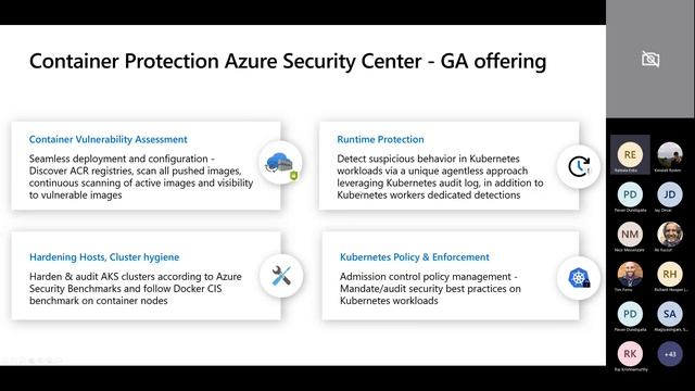 Microsoft AKS Office Hours | Microsoft Defender for Containers (12/16/2021)