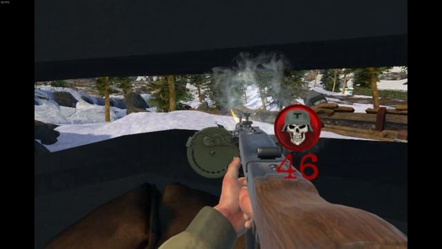 Winter Fury: The Longest Road PC VR gameplay (Lenovo Explorer) - WW2 wave shooter