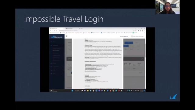 Barracuda XDR Cloud Security Threat Simulation: Impossible Travel