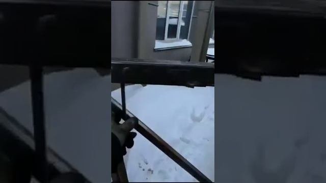 каркас навеса над мусорными баками.разборный