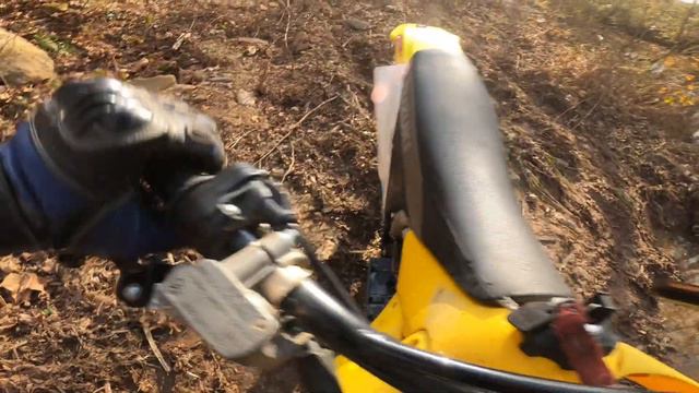 Electric dirt bike trail ride gone wrong,i almost got electrocuted !!!