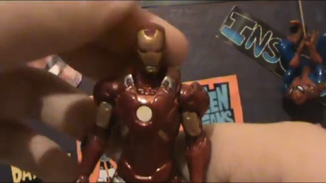 Review do Boneco Homem de Ferro Mark 7-Avengers