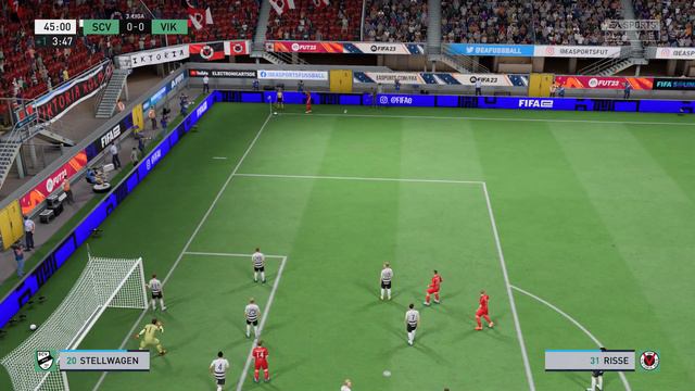 FIFA 23 | SC Verl vs Viktoria Köln - Home Deluxe Arena | Gameplay