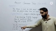Basic Grammar | Tenses | Present Continuous Tense | Lecture #03(part#01) | Umair Khan