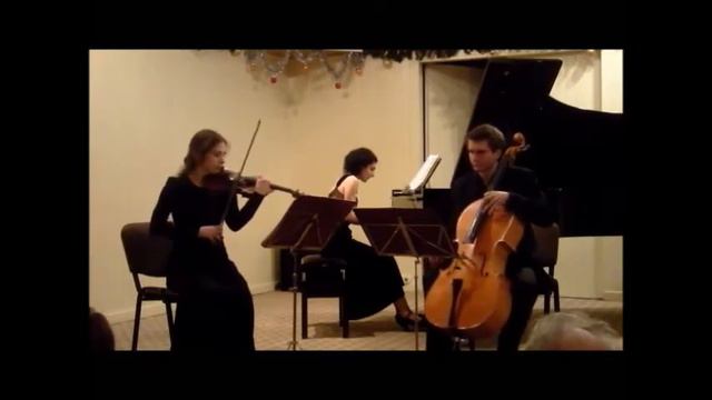 A.Babajanyan. Trio for violin, cello and piano. 2 & 3 mvts
