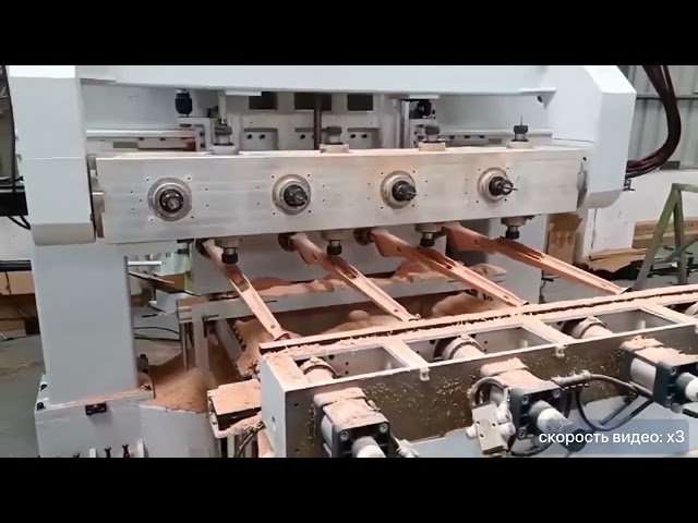 Изготовление ружейного ложе на обрабатывающем центре ChangFeng