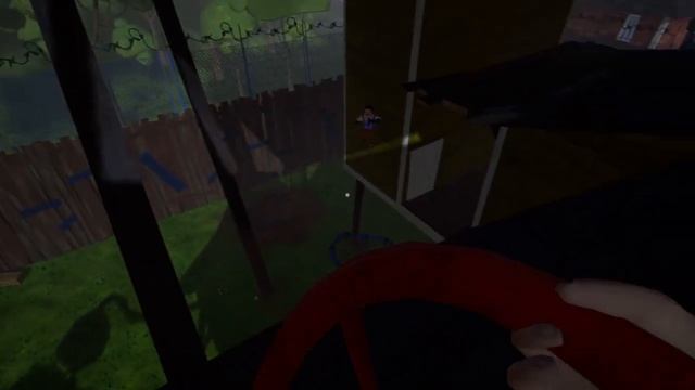 АКТ 2 ПРИВЕТ СОСЕД-ПЕРЕПРЫГНУЛ ЗАБОР СОСЕДА С ПОМОЩЬЮ БАТУТА