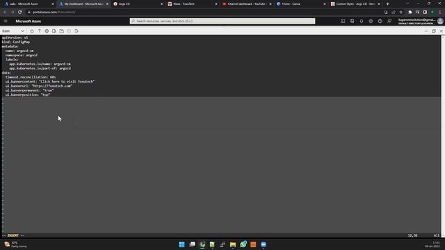 How to apply Banner on ArgoCD