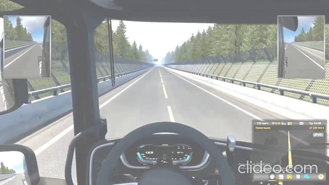 Лучшая конфигурация для грузовика DAF 2021 XF в игре Euro Truck Simulator 2 (ETS 2).mp4