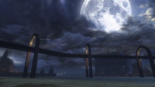 DCUO | A Rainy Day In Gotham City Relaxation Session | Ambience Only | V1.0 | 1080p / 60 | 1 Hour