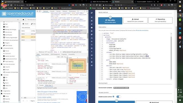 ? Cómo instalar JELLYFIN en OpenMediaVault 5 DOCKER