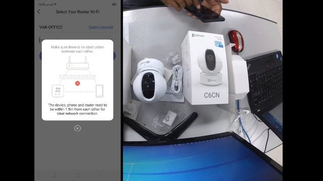 EZVIZ | how to setup ezviz camera to smart phone | view ezviz camera on smart phone