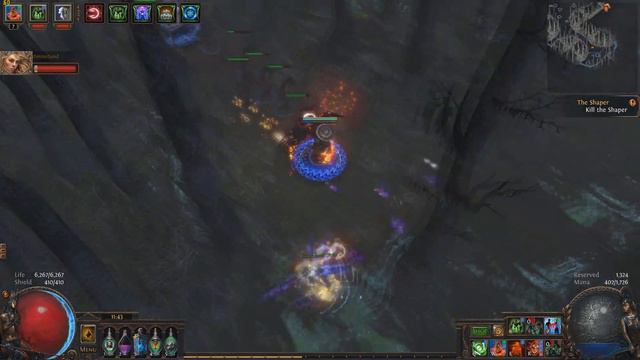 [3.0] POE - Aurabot/SRS and Blade Flurry Partied