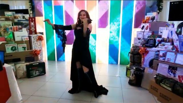 Елена Березовская на розыгрыше призов Хаарчааны Куо