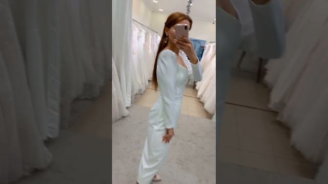 Свадебное платье Миди арт. Долли