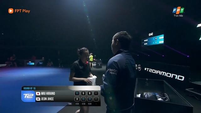 MIU HIRANO VS JEON JIHEE  T2 DIAMOND TẠI SINGAPORE 2019