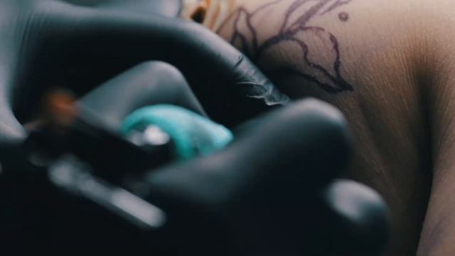 Freehand Flower Tattoo Drawing | Tattoo Time Lapse | Tato - Nato - Tattooing