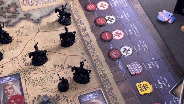 Let's play Crusader Kings (Boardgame) solo - Part 3